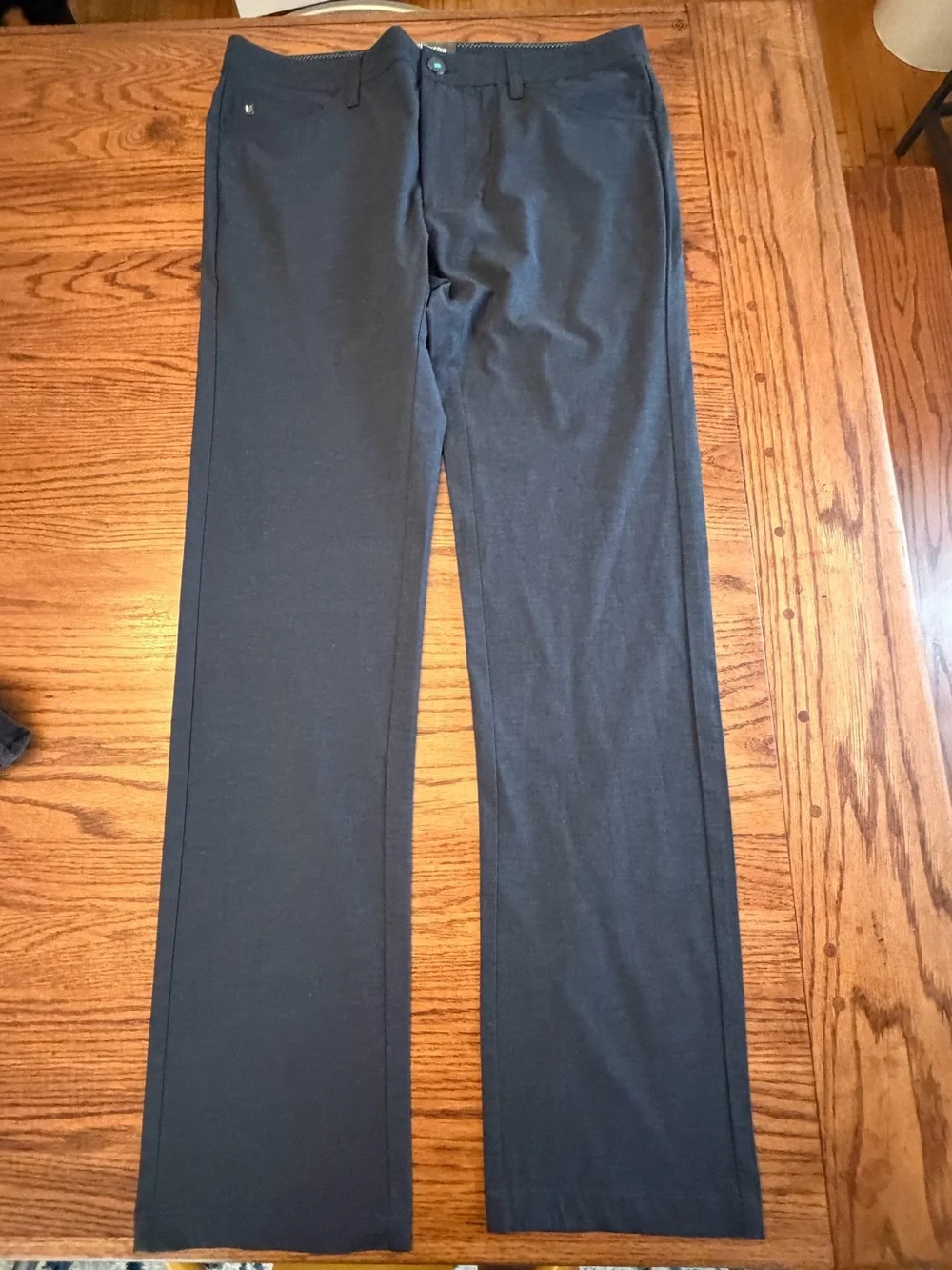 Linksoul Boardwalker Men’s Pants Size 34L Navy Performance Stretch Straight Fit